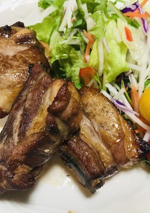 漬け込んで焼くだけ・簡単スペアリブ-レシピのメイン写真