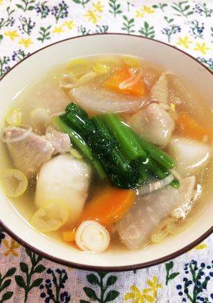 給食のレシピ のっぺい汁-レシピのメイン写真