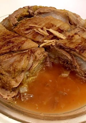 ボリュームいっぱい☆白菜と豚肉の重ね煮-レシピのメイン写真