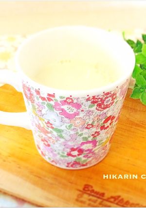 ほうじ茶豆乳ラテ☆すっきりバージョン-レシピのメイン写真