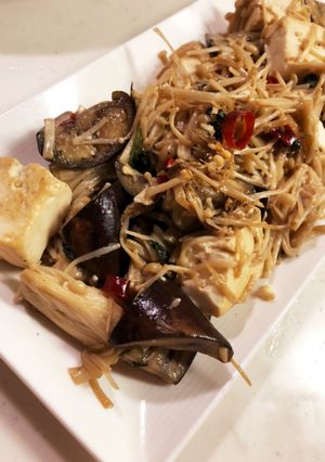 豆腐と野菜の青じそ炒め-レシピのメイン写真