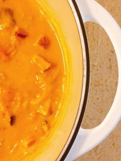かぼちゃベーコンのとろとろざくざくスープ-レシピのメイン写真