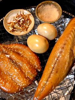 中華鍋で室内簡単燻製作り♬-レシピのメイン写真