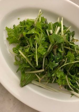 余り野菜で。腸活和風グリーンサラダ。-レシピのメイン写真