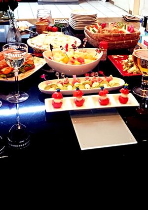 クリスマスパーティ-レシピのメイン写真
