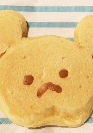 こぐまちゃんのホットケーキ-レシピのメイン写真