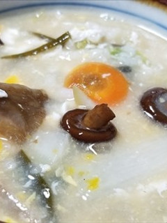 5種の天然キノコの贅沢おじや*(^^)*-レシピのメイン写真
