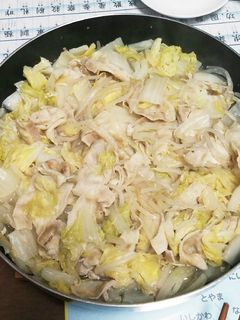 白菜と豚バラ肉の重ね蒸し鍋-レシピのメイン写真
