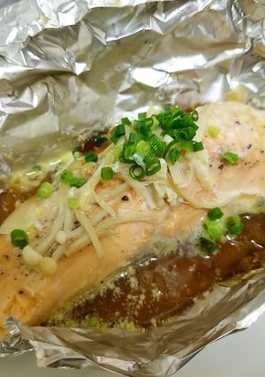 鮭のバター醤油ホイル焼-レシピのメイン写真