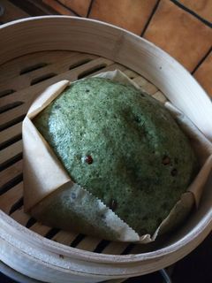 ヨモギの蒸しパン-レシピのメイン写真