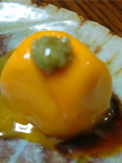 おつまみに!ひんやり黄身わさび♪-レシピのメイン写真