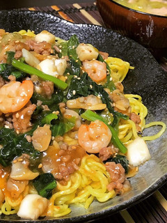 簡単!ランチに◎海鮮あんかけ焼きそば-レシピのメイン写真