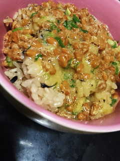 TKG☆in納豆混ぜ炊き込みご飯-レシピのメイン写真