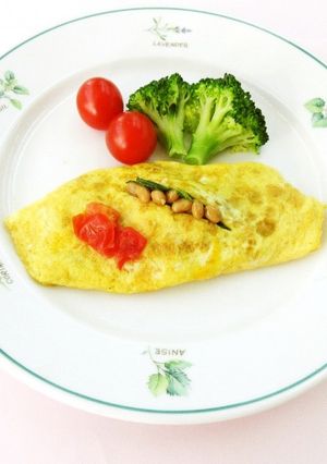 【京田辺発】納豆オムレツ-レシピのメイン写真