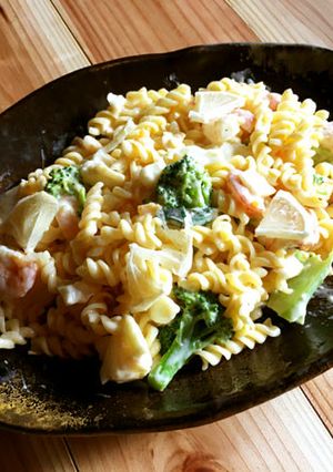 ゆで卵を茹でずに作れる⁉エビと卵のサラダ-レシピのメイン写真