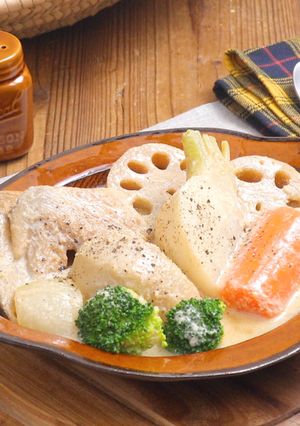 冬野菜の豆乳みそポトフ-レシピのメイン写真