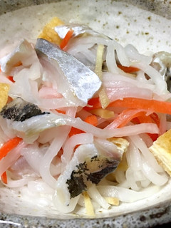 アジのお刺身で カブ人参お生酢を♫-レシピのメイン写真