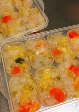 モグモグ期 離乳食 ストック-レシピのメイン写真