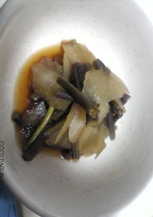 わらびのにもの-レシピのメイン写真