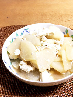 母の味*大根と豆腐の煮物-レシピのメイン写真