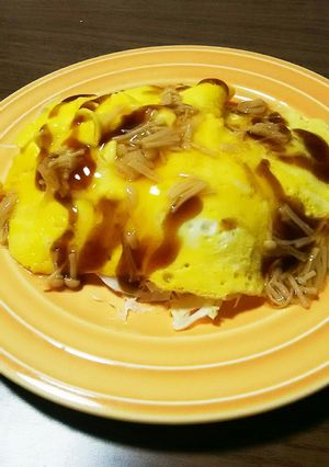 とんぺい焼き系、超簡単キャベ玉おつまみ。-レシピのメイン写真