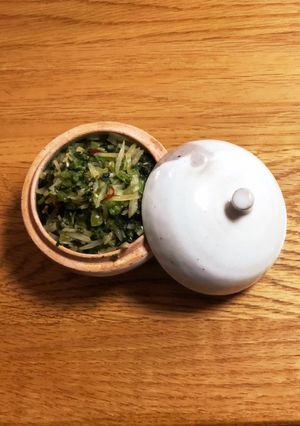 カブの皮と葉のピリ辛炒め-レシピのメイン写真