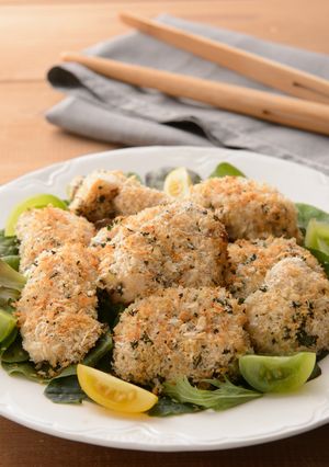 鶏むねの香草パン粉焼き-レシピのメイン写真
