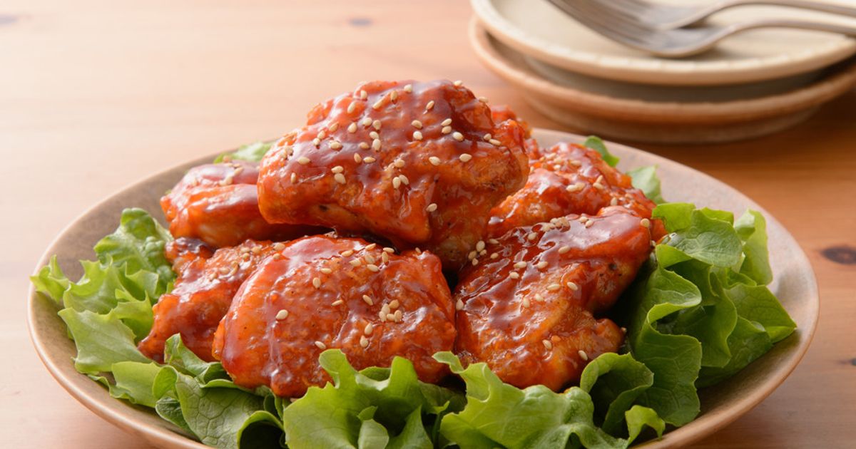 エッグチーズヤンニョムチキン by 🧑🏻‍🍳ももちゃん 【クックパッド