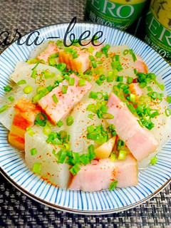 時短簡単♪大根とベーコンの白だし酒蒸し-レシピのメイン写真