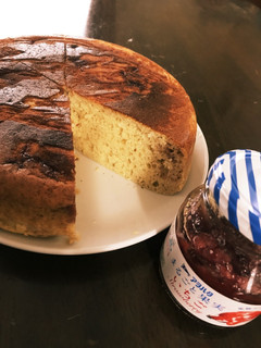 HMで簡単♪イチゴジャムのケーキ-レシピのメイン写真