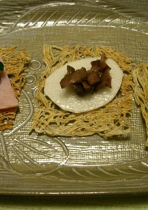 たたみいわしのカナッペ風-レシピのメイン写真