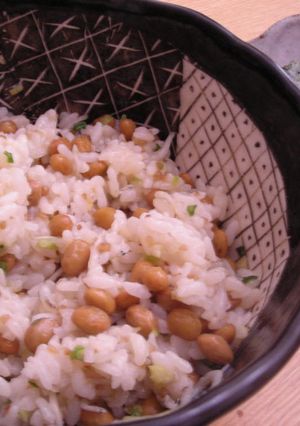 妻オススメ☆しらすネギ納豆酢ごはん-レシピのメイン写真