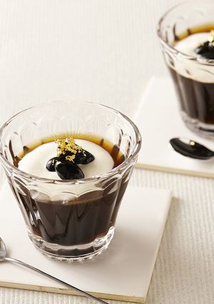 おせちリメイク！黒豆のコーヒーゼリー-レシピのメイン写真