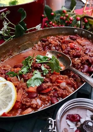 ベジタリアン⦿スパイス入りチリコンカルネ-レシピのメイン写真