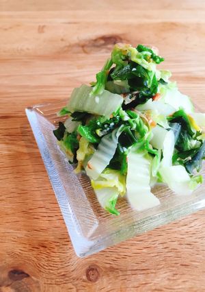 白菜の塩麹バター炒め-レシピのメイン写真