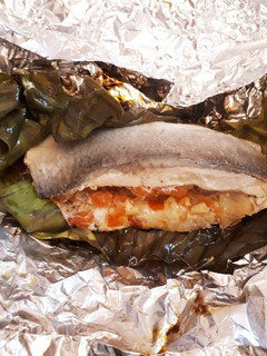 フィリピン風☆白身魚の香味蒸し焼き-レシピのメイン写真