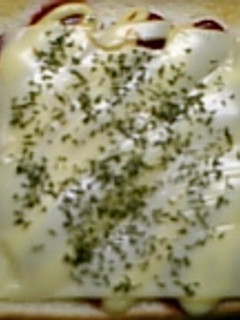 ピザ風チーズトースト-レシピのメイン写真