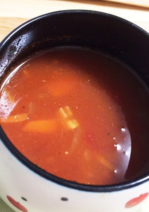 余ったトマト缶でミネストローネ-レシピのメイン写真