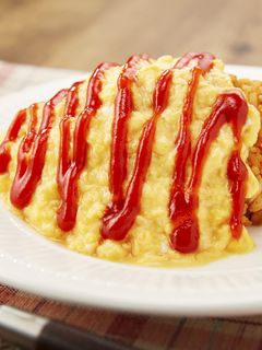 スクランブルオムライス-レシピのメイン写真