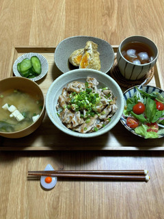 セブンイレブン風ネギ塩豚丼-レシピのメイン写真