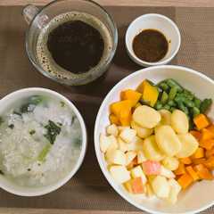 รูปของ 【ベジタリアン】ひよこ豆ニョッキ温サラダ