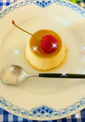 レンジで昭和のなめらかプリン(かため)🍮-レシピのメイン写真