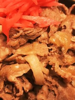 男の料理〜!牛丼どんドン…豚丼ですが…-レシピのメイン写真