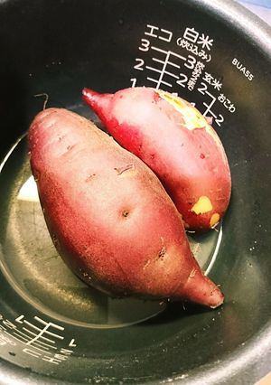 ✨炊飯器で美味し～い♪焼き芋風✨離乳食も-レシピのメイン写真