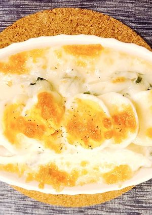 ヘルシー豆腐クリームの牡蠣グラタン-レシピのメイン写真