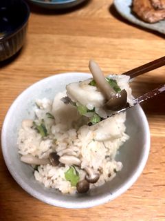 里芋ご飯-レシピのメイン写真