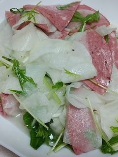 大根とハムの簡単マリネ-レシピのメイン写真