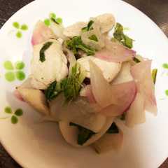 小かぶの炒め物-レシピのメイン写真