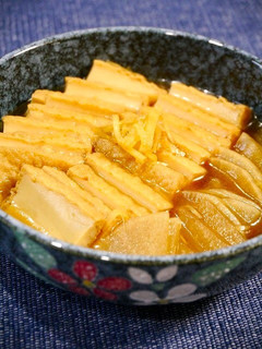 簡単!厚揚げと大根の生姜煮-レシピのメイン写真