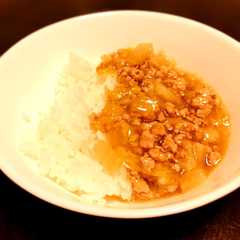 รูปของ フライパン1つ！白菜と豚ひき肉のあんかけ